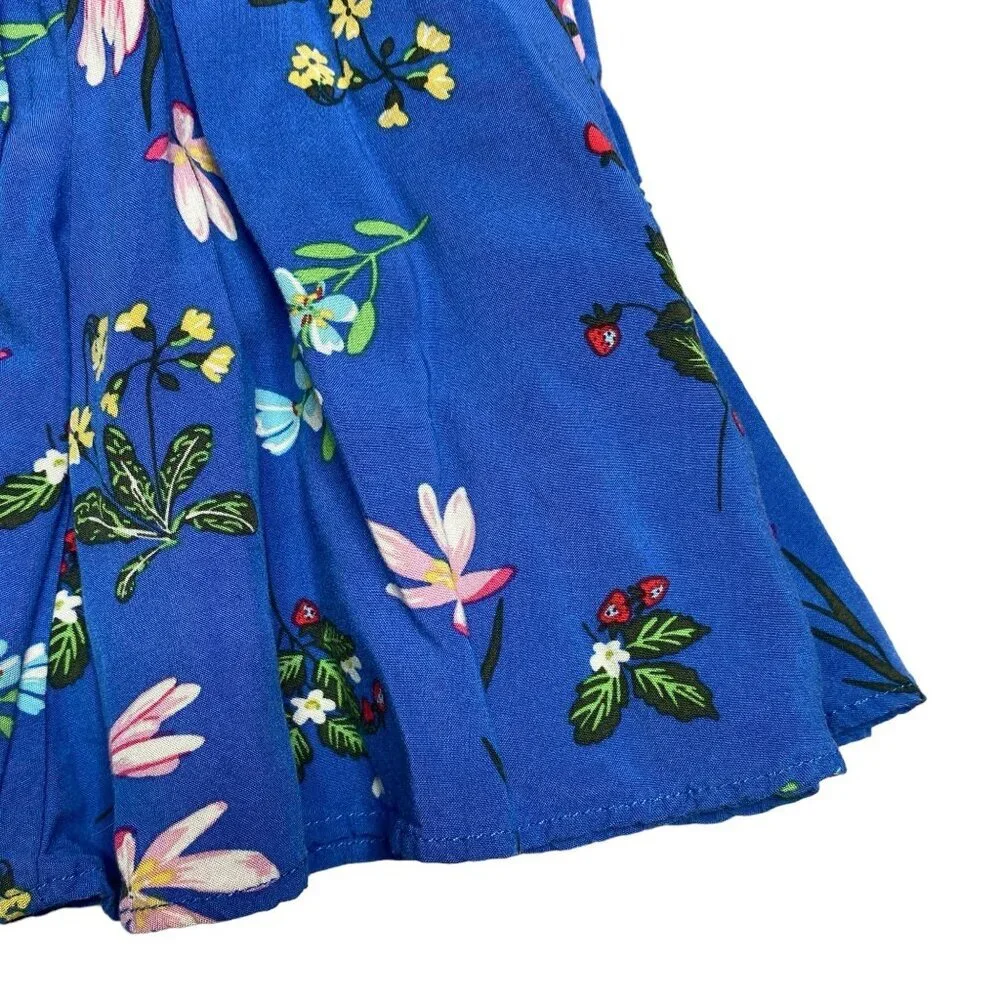Gap kids Floral Dress Size 6 Blue